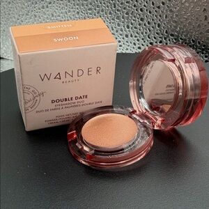 Wander Beauty Double Date Eyeshadow Duo - Swoon Peach